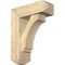 Ekena Millwork Imperial Craftsman Rough Sawn Bracket w/ Offset Brace, Douglas Fir, 6"W x 16"D x 20"H BKT0604X16X20IMP04RDF - alternate 1